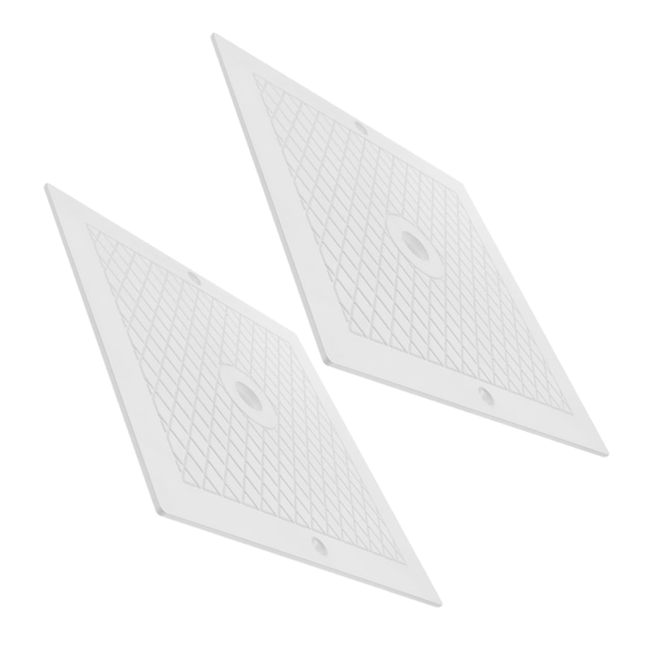 Toddmomy 2 Tapas para Skimmer de Piscina de 10x10 Pulgadas Barrera Protectora de PP, Compatible Versátil para Mantenimiento de Piscina y Repuesto Cuadrado Blanco