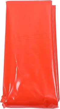 Poly Mulch, Thickness 3 Millimeters Red Mulch Plastic Sheeting Embossed Garden Plastic Film, Red Agriculture Crops Grow Film,for Potato, Tomato, Eggplant, Strawberry24.5x3.9ft