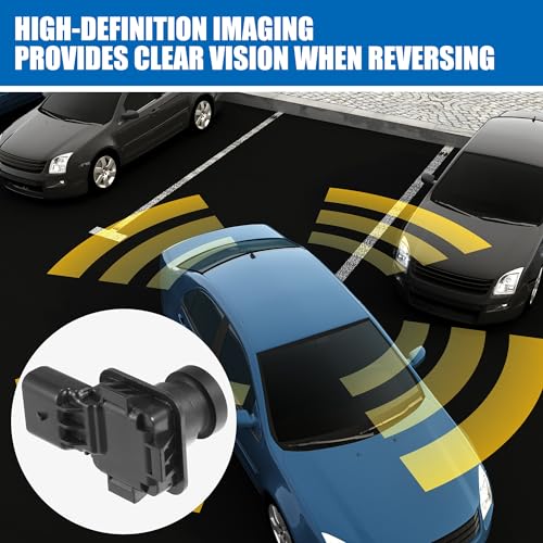 Image of ACROPIX Car Rear View Back Up Camera Wide Angle Park Assist Reverse Camera Fit for Ford Focus 2012 2013 2014 No.BM5Z19G490P /BM5Z19G490C - Pack of 1