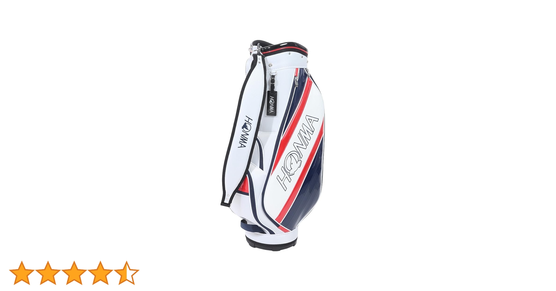 HONMA キャディバッグ ホワイト/レッド/ブルー Amazon | ホンマ(HONMA) ゴルフ キャディバッグ エントリー