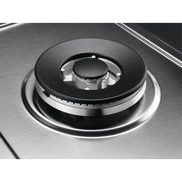 AEG HGB95522SM Acciaio inox Da incasso 90 cm Gas 5 Fornello(i)