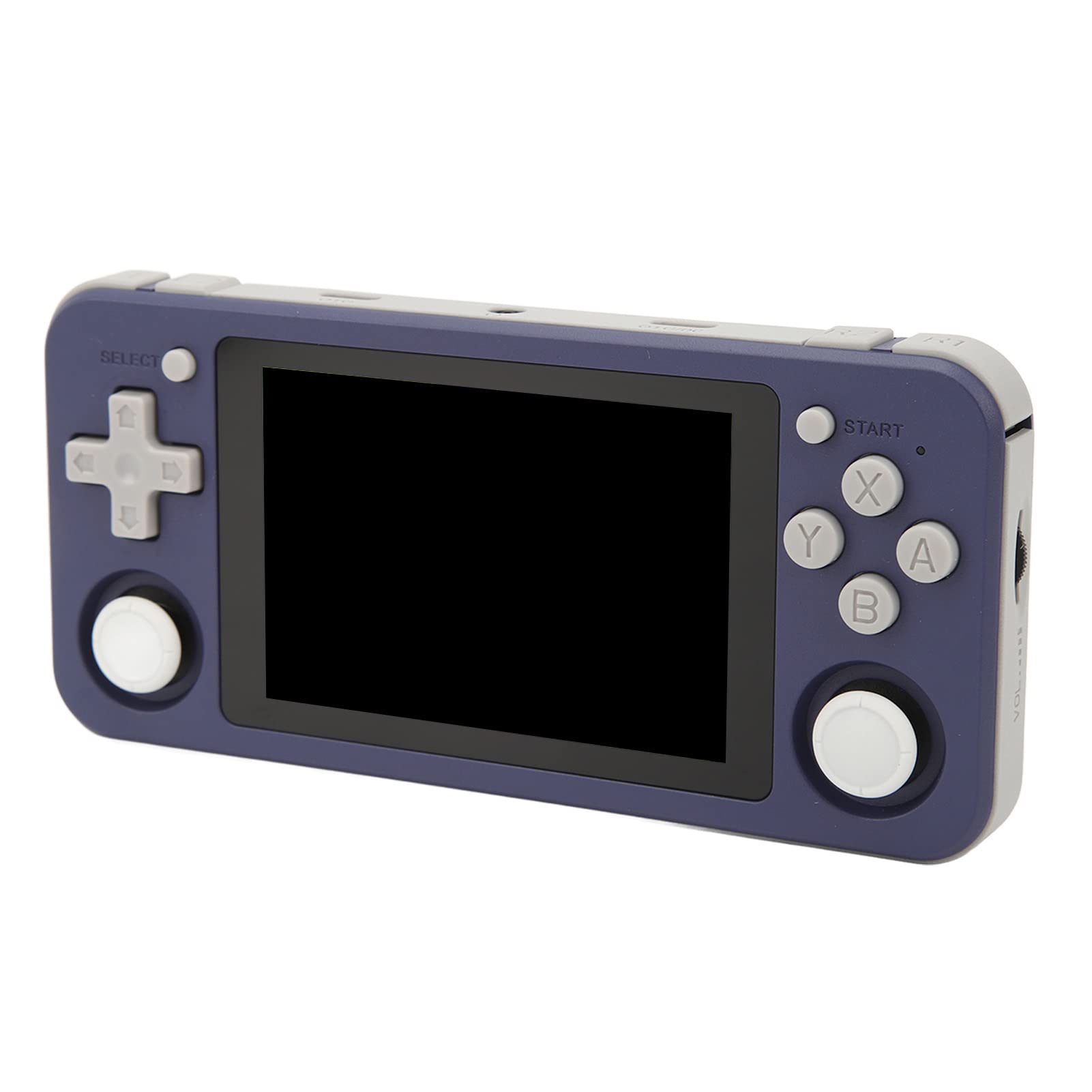 Aramox Console di Gioco Portatile retrò 2 Altoparlante Ad Alta Definizione Vari Giochi Immagine Chiara Macchina da Gioco Portatile Schermo da 3,5 Pollici per il Gioco Domestico (Viola)