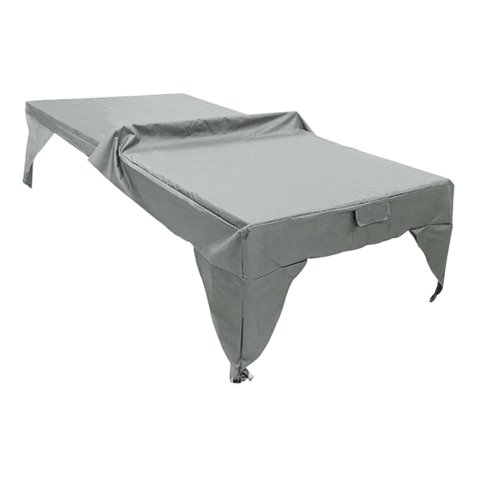 Funda para Mesa de Pong Cubierta de Almacenamiento Tela Oxford 600D Impermeable Resistente Al Desgaste Adecuada para Espacios Cerrados Y Abiertos