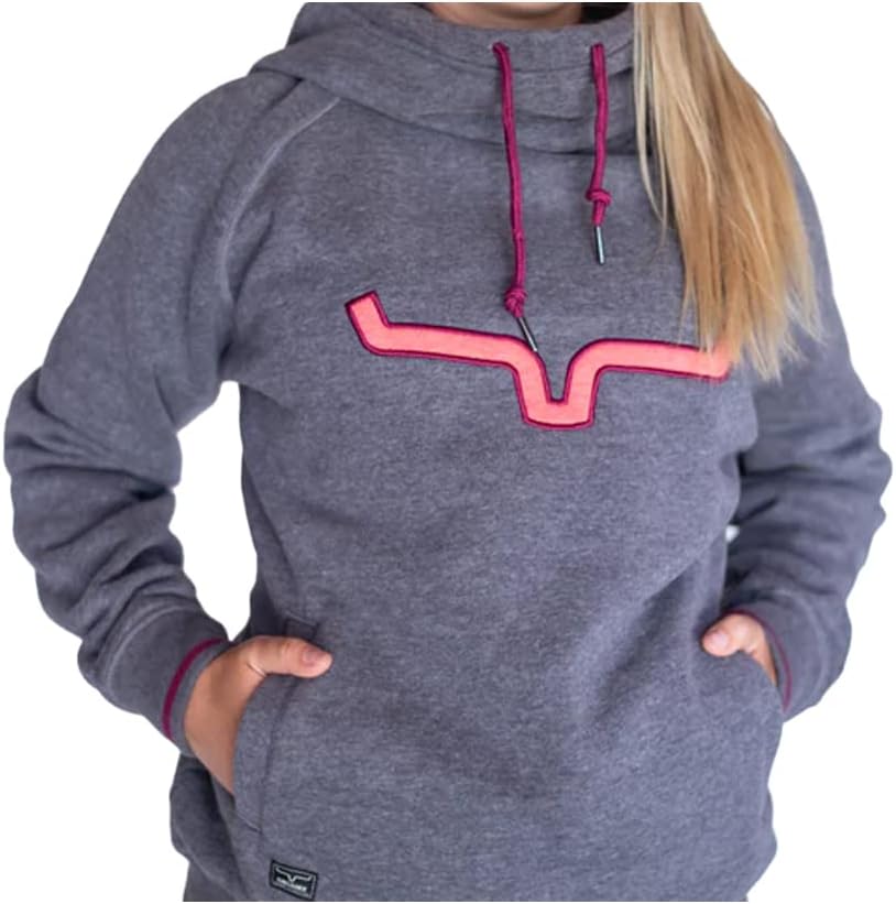 Kimes Ranch Women's Two Scoops Hoodie Logo Hoodie with Kangaroo Pocket, Ribbed Cuffs & Hem - Image 2