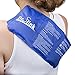 Hot & Cold Gel Ice Pack Therapy Pain Relief - Large Reusable with Adjustable Strap for Comfort Wrap Compress- for Injuries - Bruises - Great for Back, Waist, Shoulder, Neck, Ankle, Calves and Hip