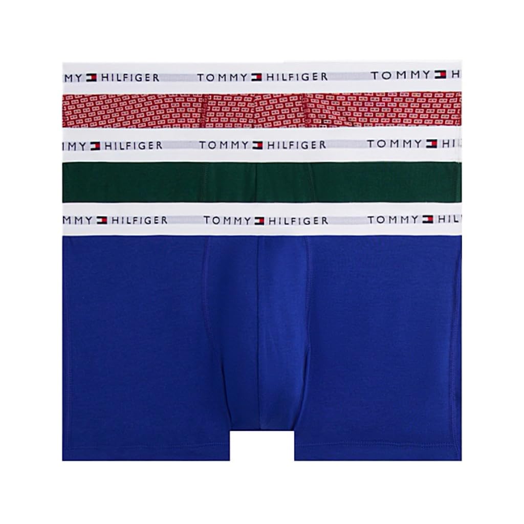 Calzoncillos tipo bóxer de algodón en pack de 3 con diseño de ADN rojo verde y azul 8