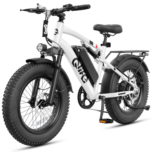 Qlife Racer Fat Tire 2.0 Electric Bike for Adults-Peak 1500W/1800W Motor image 5