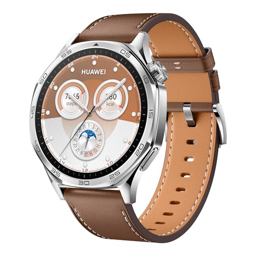 HUAWEI Watch GT 5 46mm Smartwatch (GPS), hasta 14 Días de BaterÍa, Nueva experiencia de carrera y bicicleta, Sharp-Edged Design, Seguimiento de la salud,...