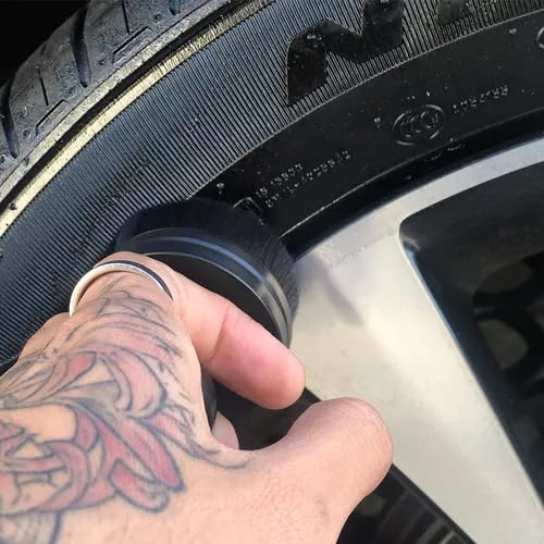 Pincel Aplicador De Pretinho Para Pneu Carro Detailer