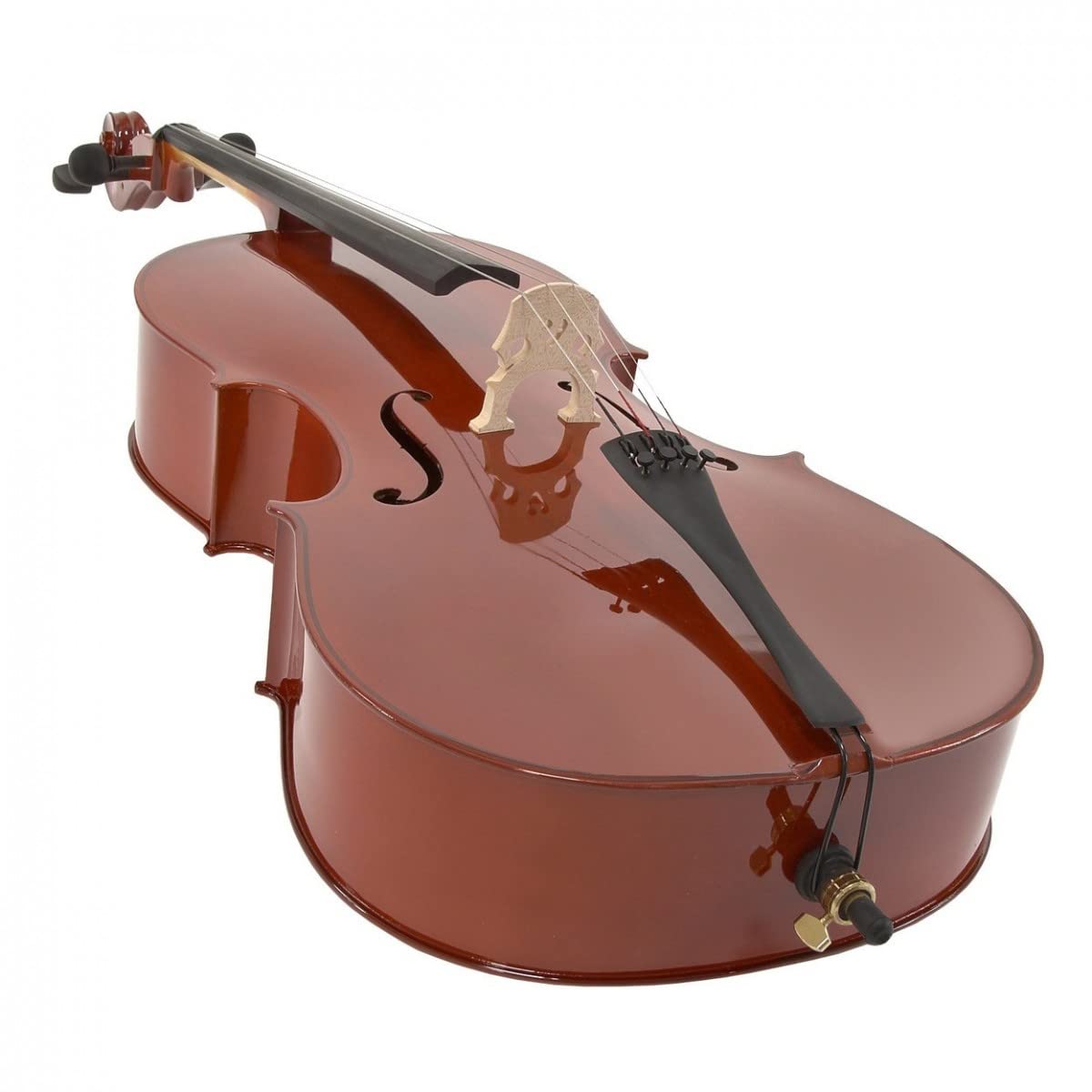 Gear4music Violonchelo tamaño 1/4 con arco y estuche Instrumento para niños de 5 a 7 años
