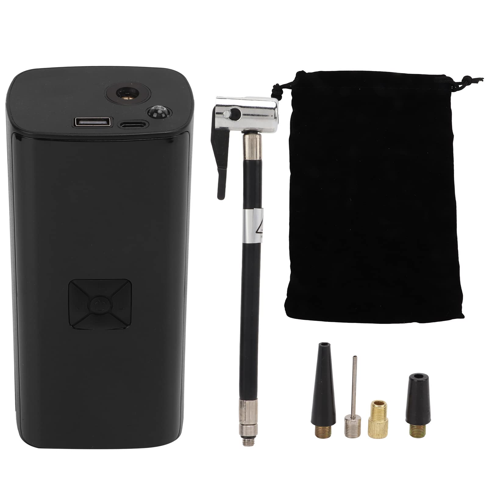 Aramox Inflador de Neumáticos Digital Eléctrico, Material ABS, Presión de 150 PSI, Bomba Portátil para Coches y Bicicletas