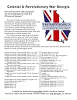 Georgia Governor and Council Journals 1780: Civil War in the Ceded Lands 0974516422 Book Cover