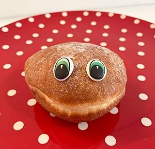 24 Fabulous Edible Sugar Eyes- 6 Blue, 6 Brown, 6 Yellow and 6 Green Eyes