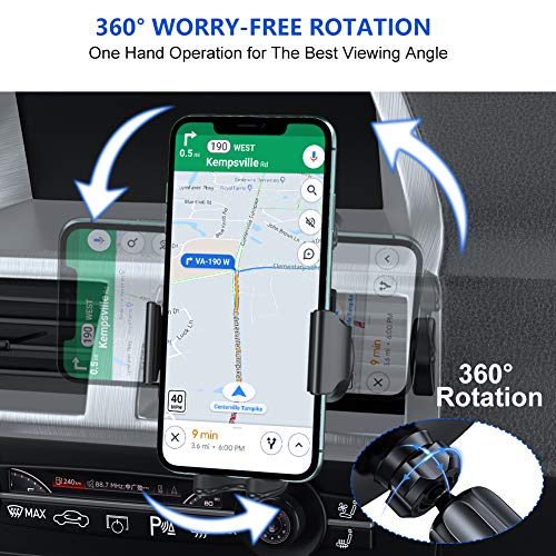 Miracase CAR VENT HOLDER-EXPERT 2Nd Generation Car Phone Holder, Air Vent Phone Holder For Cars 360¡Ã Rotation, Universal Mobile Phone Mount Automobile Cradles thumb #5