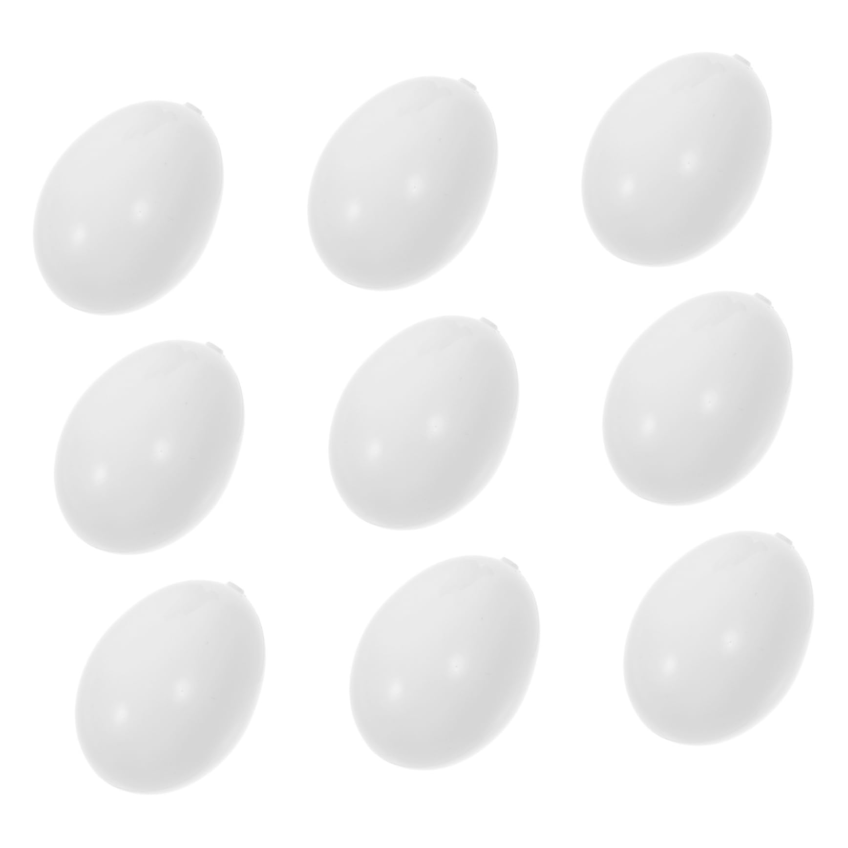 ifundom 30Pcs Realistic Dove Eggs for Incubation Hatching Simulation Props for Breeding Pigeons and Nest Training Durable Faux Eggs
