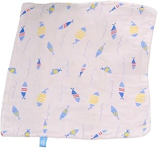 SAFIGLE 4 Lenços Pequenos Toalhas De Gaze Toalhas Quadradas Cachecol Lenço De Gaze Toalha De Amamentação Do Bebê Toalha De Alimentação Do Bebê