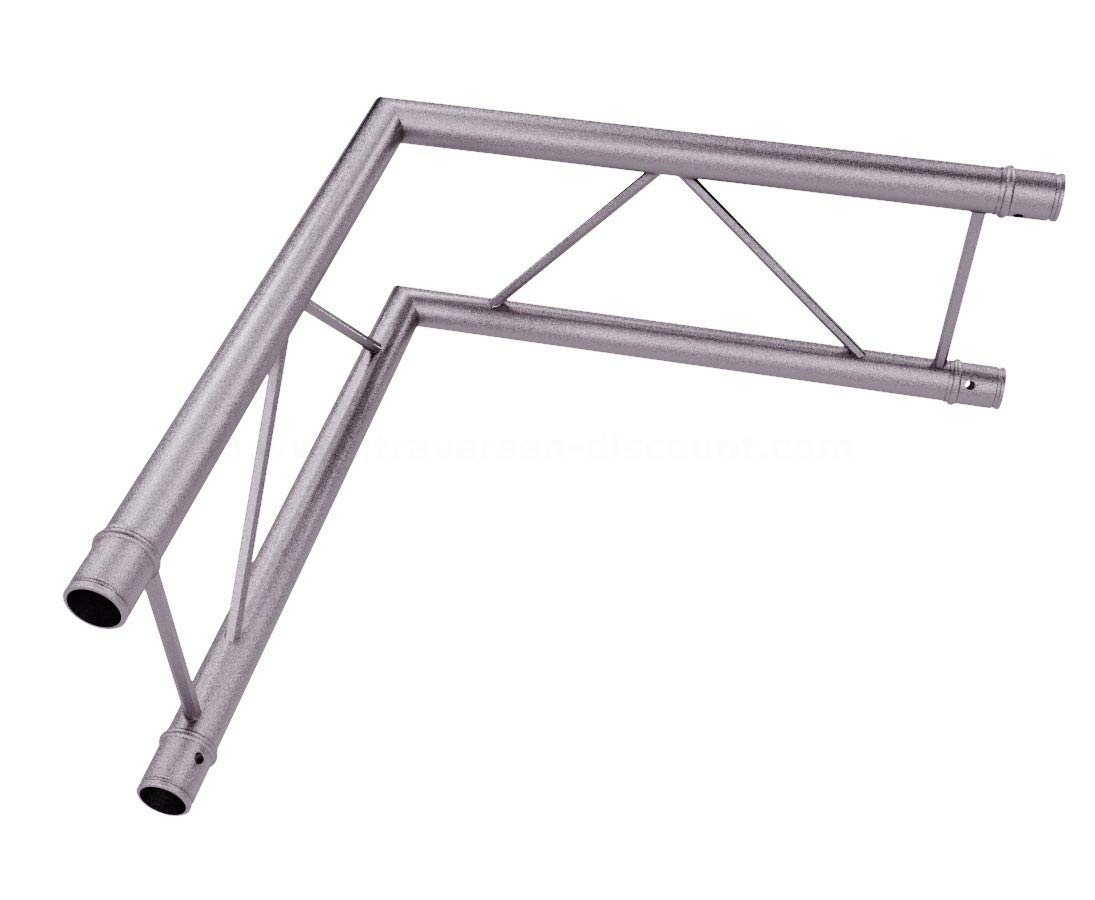 Alu System Trussing AST, Traverse 2 Punkt, Deco Truss, 2 Wege Corner 90° vertikal