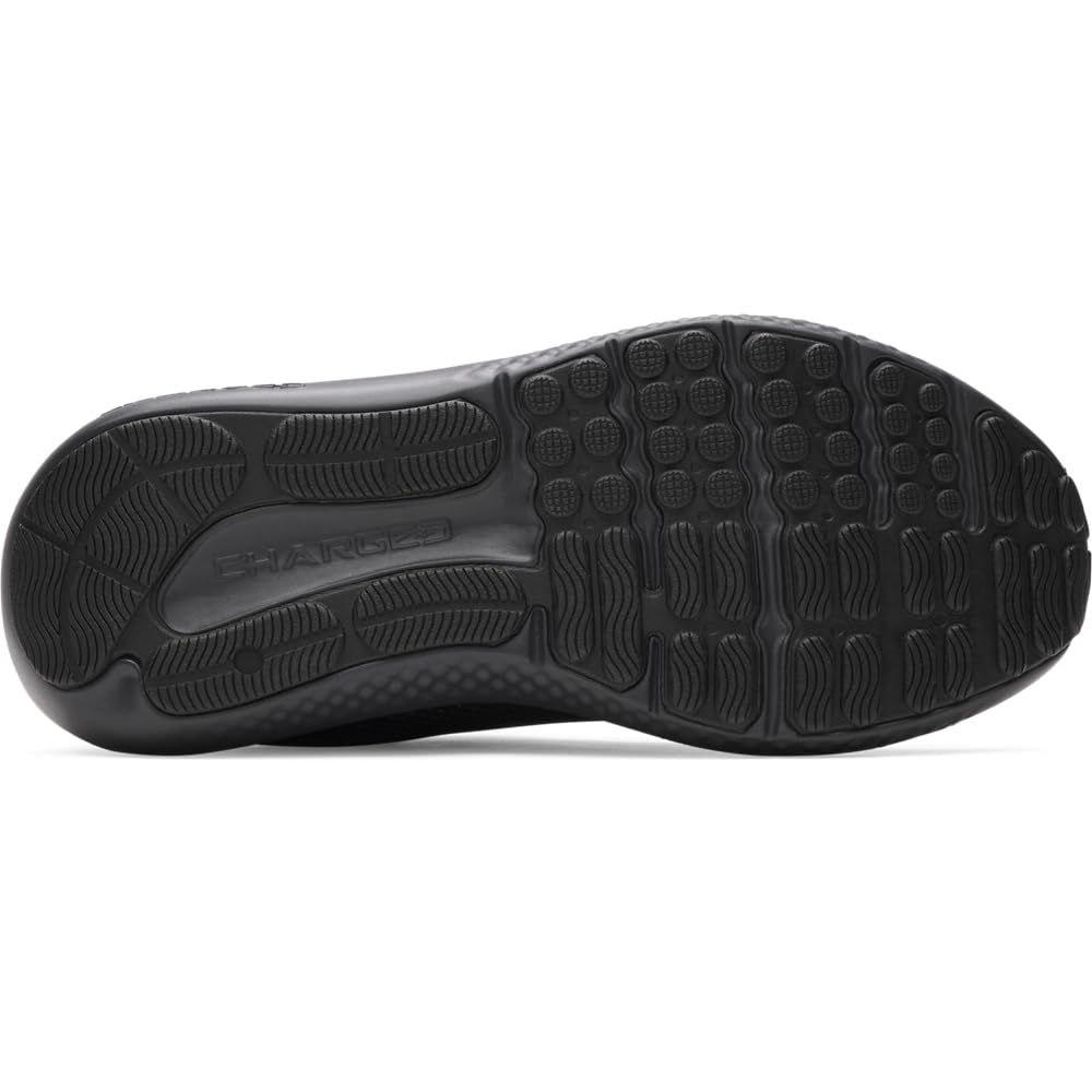 Under Armour Charged Rogue 4 Herren-Laufschuh, 3 x Schwarz, 13 UK X-Wide – Ansicht 3