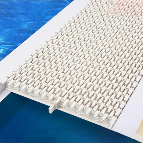 Grille de drainage blanche piscine pour éviter l'eau stagnante - 3