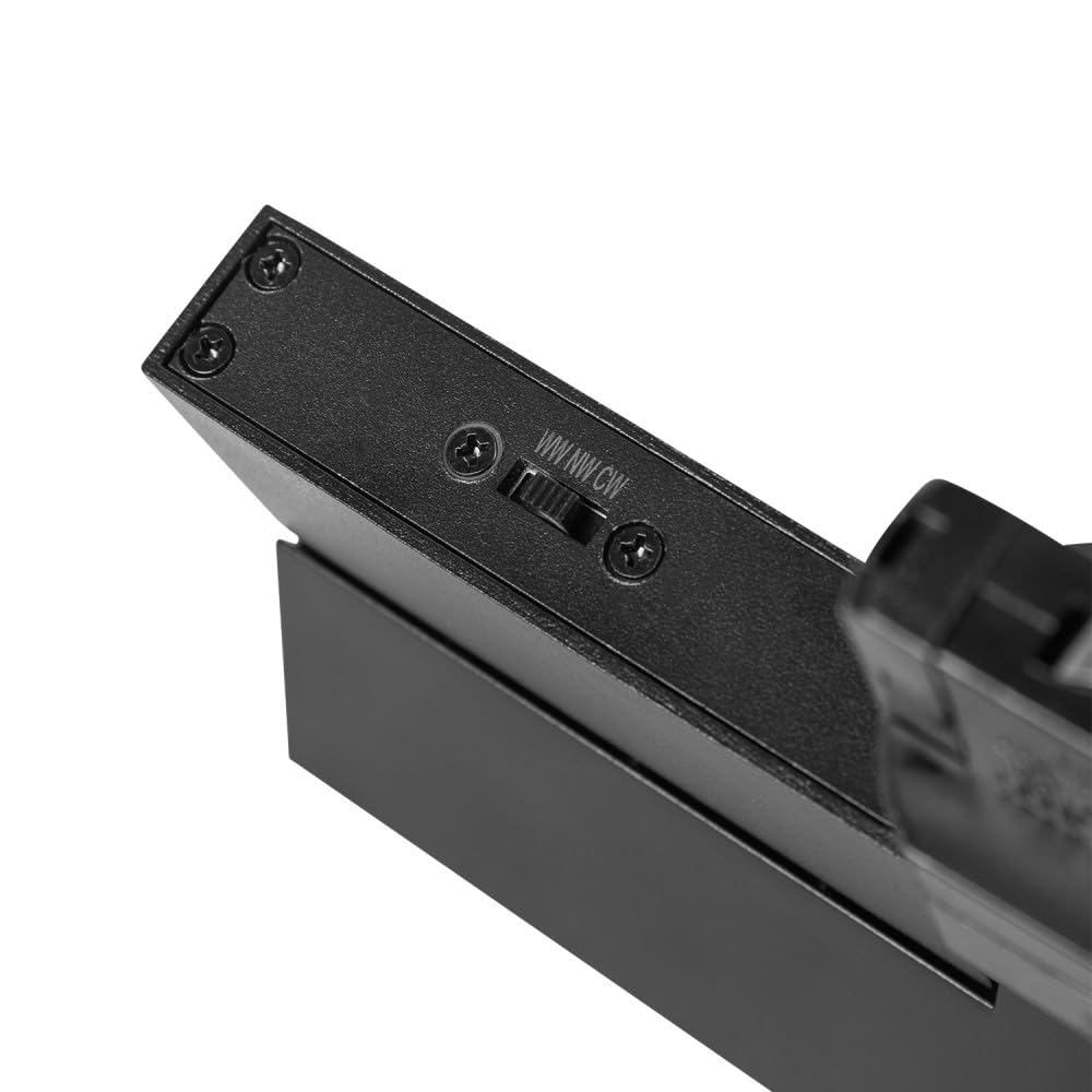 Luminaria Lineal de Carril LED Trifásico Epistar 5054 12W 1200Lm CCT (Tonalidad Luz Regulable) TRIAC [1916-TL-12W-3F-CCT] | Greenice