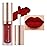 evpct 1Pcs Ruby Brick Red Matte Liquid Lipstick Lip Gloss Glossy Set for Black Women 24 Hour Silky Velvet Lipstick labiales matte larga duracion mate 24 horas originales 08