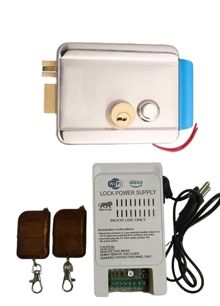 WiFi Controller with Door Lock and 2 Remotes Works with (Alexa and Google Home). Silver (B0CYHLJ2HF) Amazon Price History, Amazon Price Tracker