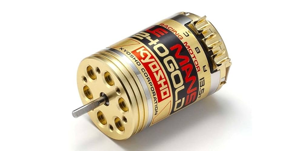 KYOSHO LE MANS 240 GOLD ブラシレスモーター Kyosho LeMans 240 Gold Brushless Motor (13.5T) [KYO37034