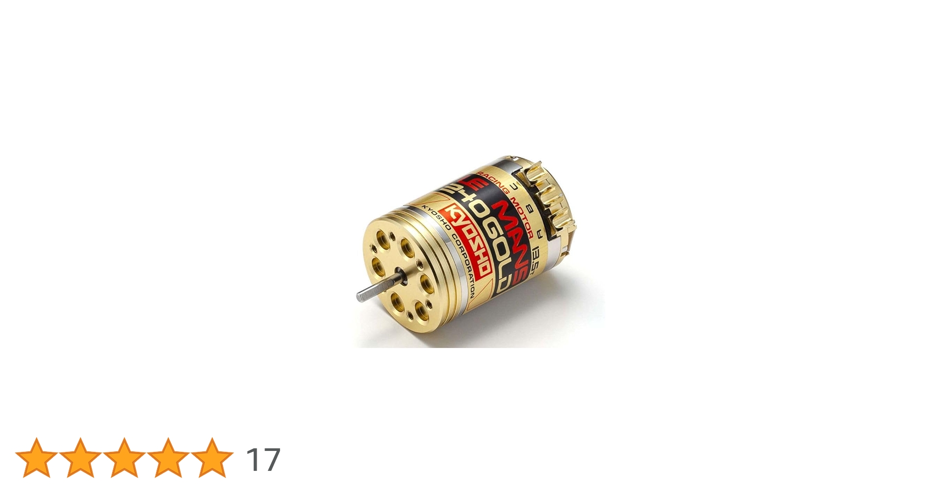 KYOSHO LE MANS 240 GOLD ブラシレスモーター KYOSHO 京商】ル・マン 240 ゴールド ブラシレスモーター 19.5T