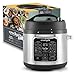 Crock-pot TURBO Express MultiCooker 5.6l, 6 Persone,Programmabile,14 funzioni pre-impostate,Cottura a Pressione, Vapore,Slow Cooker,Rosolatura,Sous Vide,Bollitura,Sterilizzazione,Yogurt,1400W,Argento