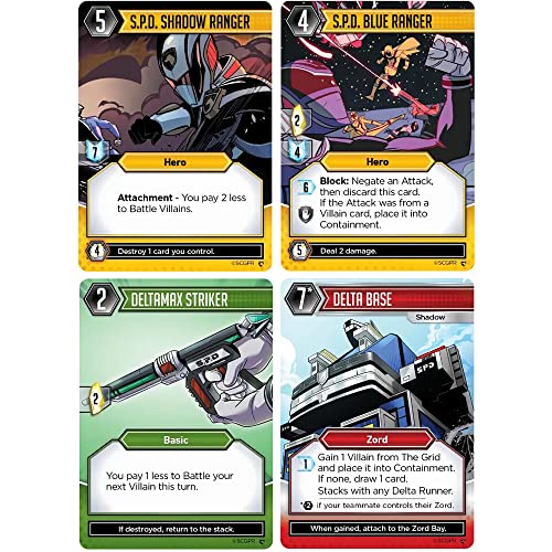 Power Rangers Deck-Building Game S.P.D. Expansión miniatura 5