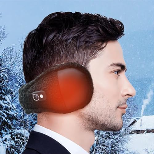 Cache-oreilles de course doublure polaire pliable doté de 3 modes de température ajustables - 3