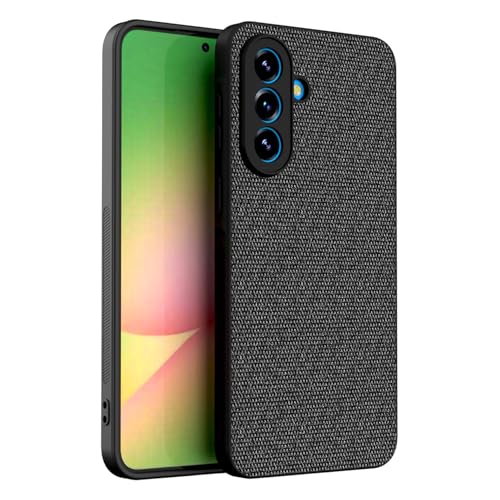 Image of Kapa Soft Full Fabric Protective Back Case Cover for Samsung Galaxy A57 5G | Shockproof Slim Hard Anti Slip Back Case (Black)