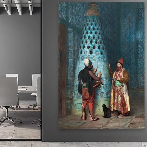 Impression sur toile Before The Audience Jean-Leon Gerome 30x45 cm - 6