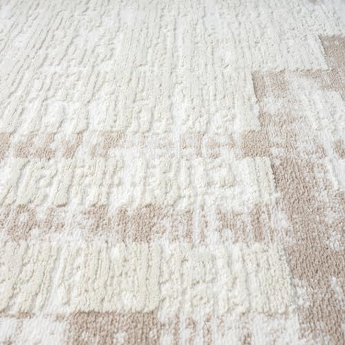 Tapete Abani crema 160x135 cm con patrón geométrico miniatura 6
