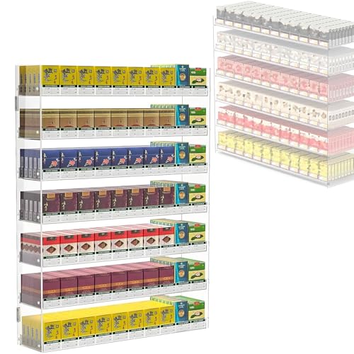 Présentoir à cigarettes acrylique transparent distributeur ressort comptoir