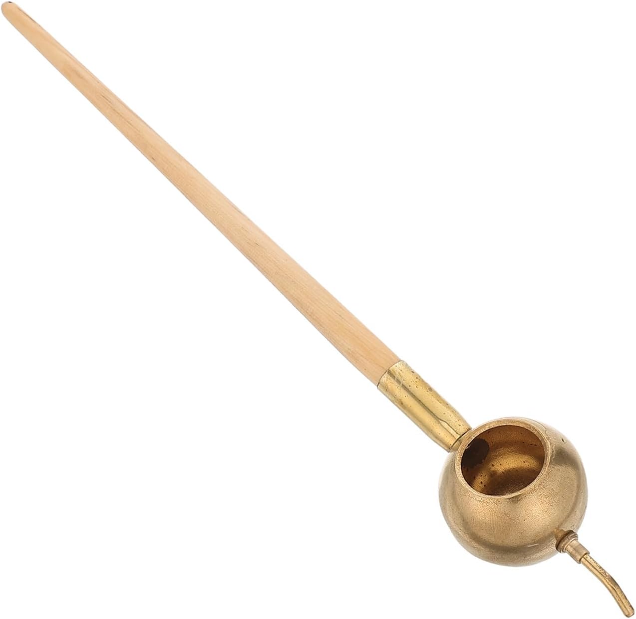 Lurrose Tjanting Tool for Batik Fine Tip Wax Applicator for Fabric, L