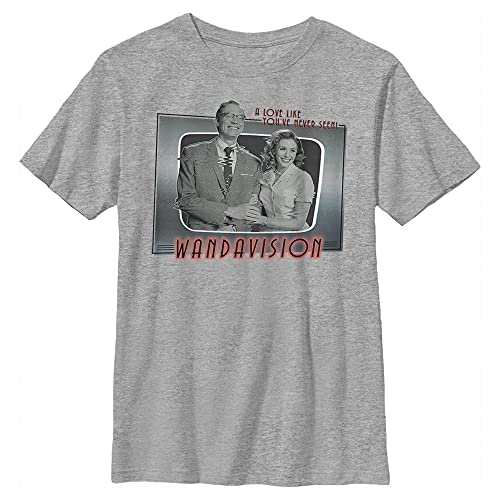 T-shirt WandaVision Marvel cadeau idéal pour garçon fan de la série XS