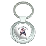 GRAPHICS & MORE Fairleigh Dickinson University Primary Logo Keychain Classy Round Chrome Plated Metal