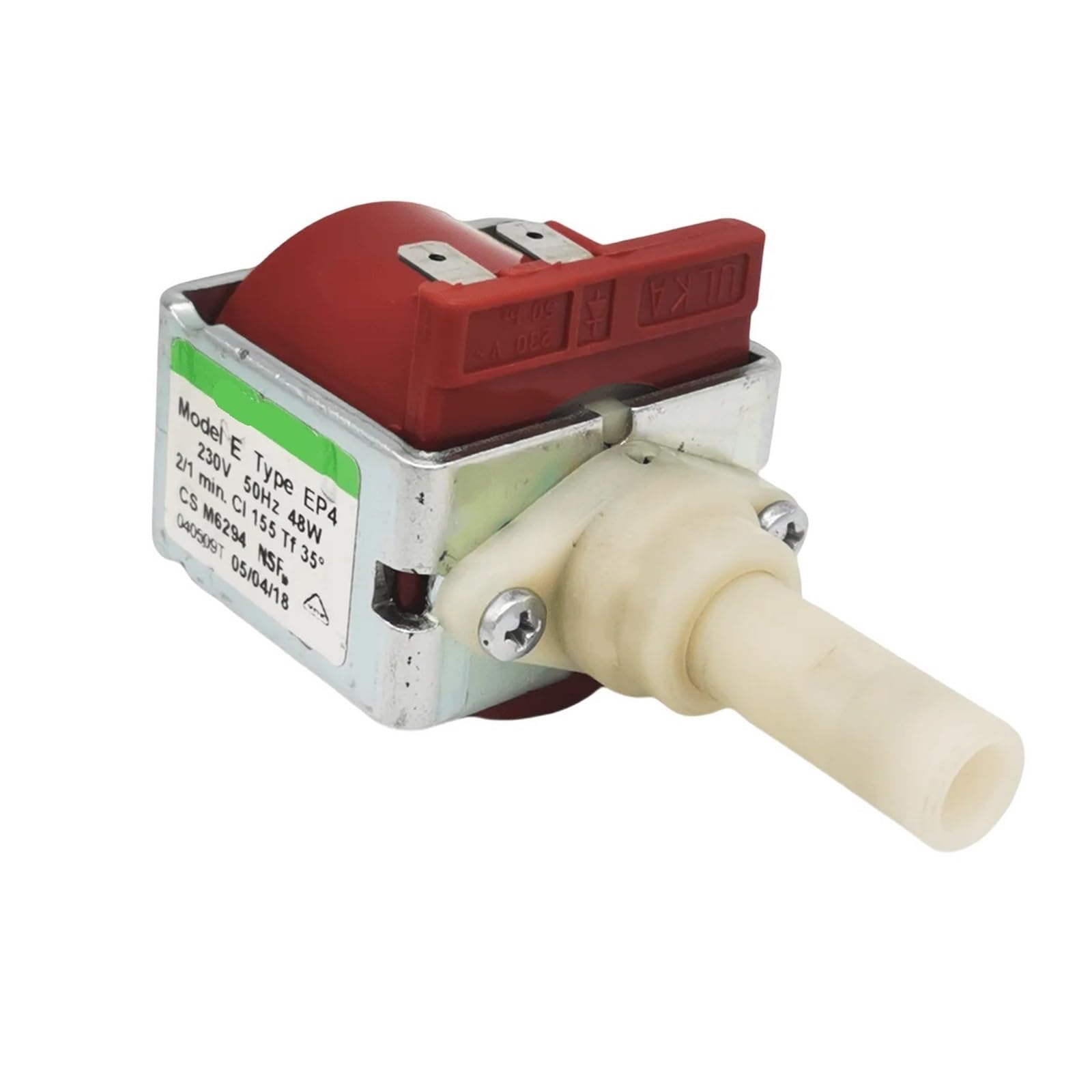 Dosierpumpe, 230 V 48 W Elektromagnetische Kolben Wasserpumpe Kaffeemaschine selbstansaugende Magnetpumpe Hochdruckfluss