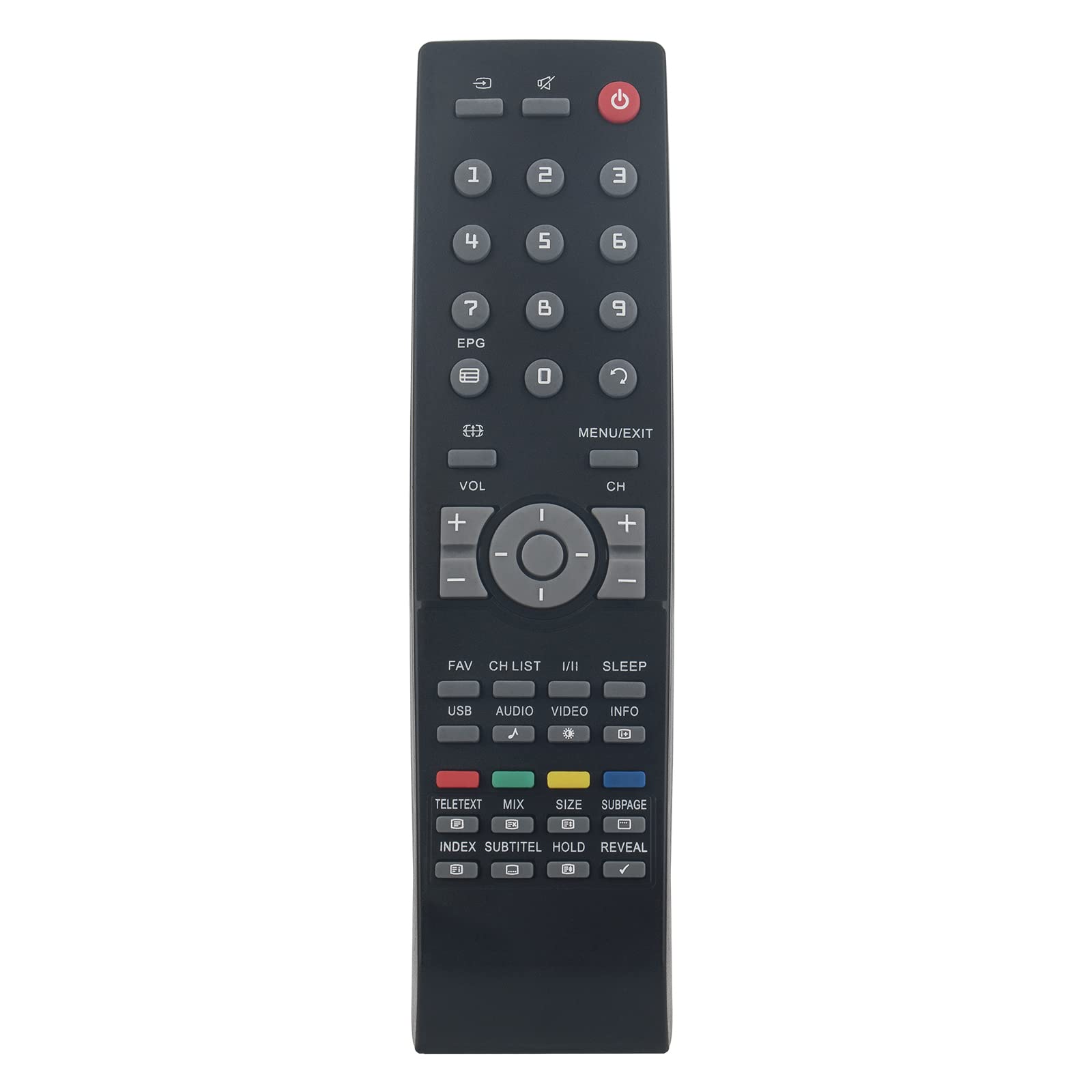 VINABTY RC2444601/01 Replacement Remote Control Compatible with AOC LCD LED HDTV TV 098GRABDPNTACR L32W761 L37W431 LE40H137M L22W931 L26W831 L32W961 L42H961 313923818801 L26WA91 L32WA91 L42HA91