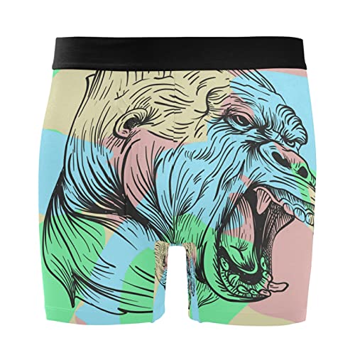Bóxer para hombre Vnurnrn con estampado de mono en pack de 2