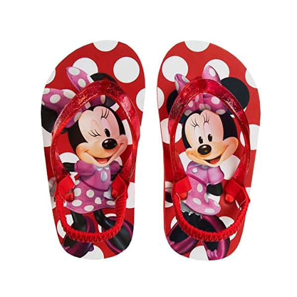 Disney Girls Boys character flip flops sandals kids water shoes - minnie mouse mickey moana toy story elsa frozen cars…