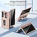 VEGO for Galaxy Z Fold 7 Case with Stand, Built-in Screen Protector [Anti-Peeping] [Hinge & Camera Protection] Rugged Full Cover Military Grade Shockproof Anti-Drop Phone Case for Z Fold 7 -Rose Gold