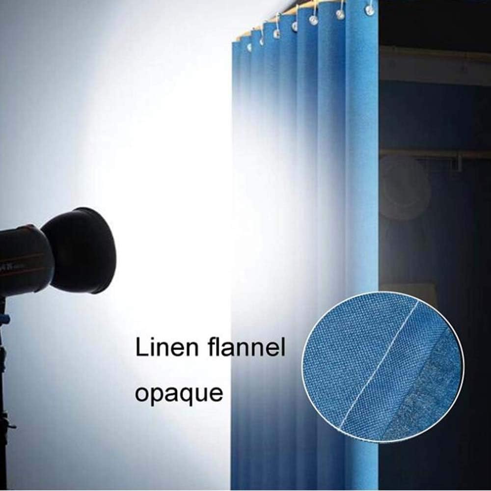 Fitting Room Clothing Store, Portable Locker Room Floor-Standing Mobile Changing Room Protection Privacy Partition High Shading Rate Flax Curtain Kit for Office/Shopping Center (Purple 100x100cm) image 4