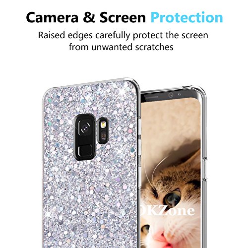 OKZone Cover Samsung Galaxy S9, Custodia Lucciante...