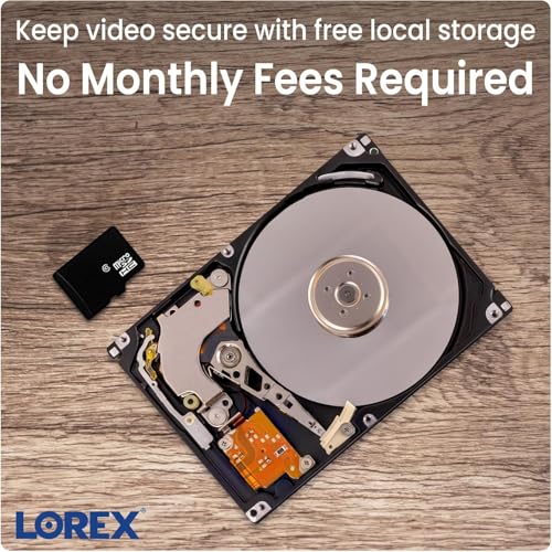 Lorex 1080p HD Bullet Security Camera | Weatherproof Outdoor CCTV Camera with 130ft Night Vision | 90° Field of View | IP66 Rated | Analog HD | ClearNight Imaging | Indoor/Outdoor Use | 2MP thumbnail 10