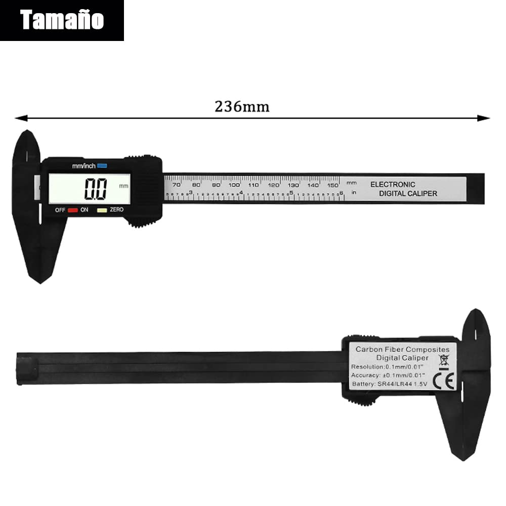 Bestgle Digitaler Messschieber 150 Mm – Hochpräz Produktbild-Vorschau 2