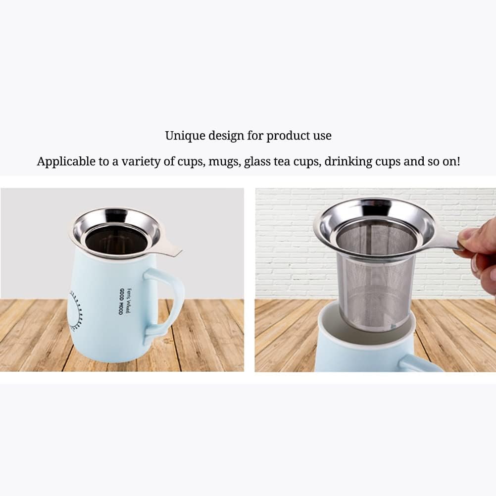 Reusable Stainless Steel Mesh Tea Infuser Strainer Teapot Coffee Tea Filter Spice Filter Drinkware Kitchen Accessories (Color : A)