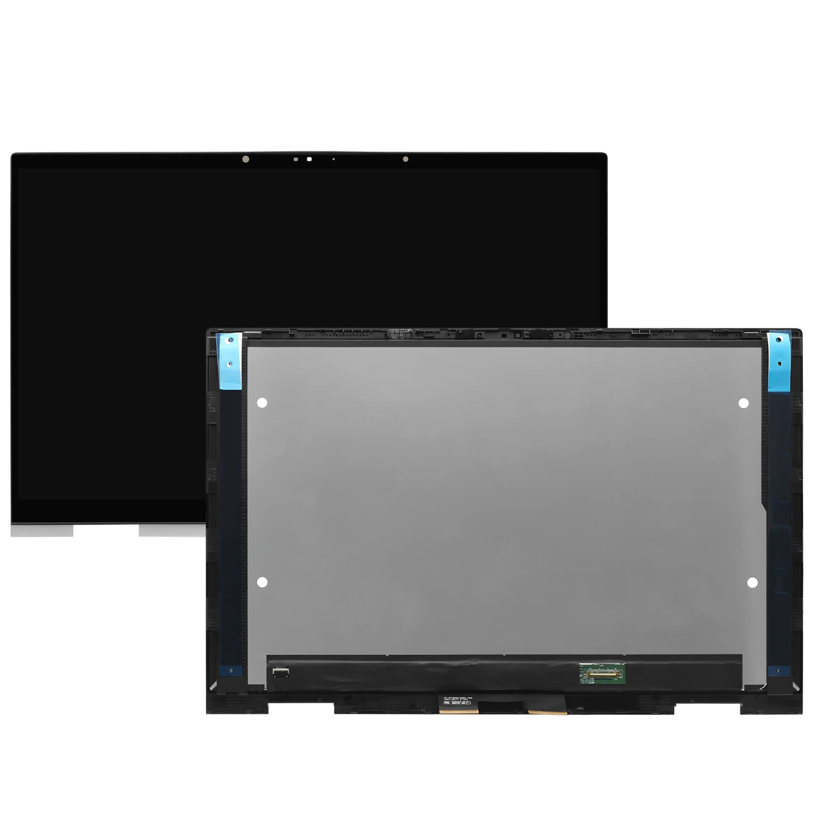 Screen Replacement for HP Envy x360 15-ey 15z-ey 15-ey0013dx 15-ey0023dx N09665-001 Series 15.6 inch FHD 1920x1080 IPS LCD Display Touch Screen Digitizer Assembly Bezel with Board (Non-OLED)
