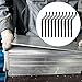TEHAUX 30pcs Premium Stainless Steel Deburring Scrapers Chamfering Tool for and Industrial Applications for Removing Burrs and Rough Edges